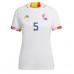 Belgia Jan Vertonghen #5 Fotballklær Bortedrakt Dame VM 2022 Kortermet